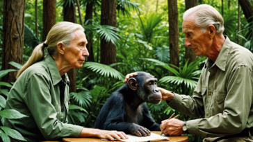 découvrez la rencontre exceptionnelle entre la dr. jane goodall et cal fussman, une alliance inattendue entre deux grandes figures pour la préservation de la nature et la promotion du dialogue interculturel.
