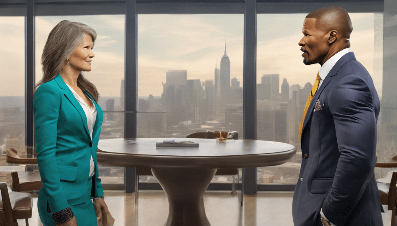 Jamie Foxx et Jacqueline Novogratz : Une rencontre inspirante