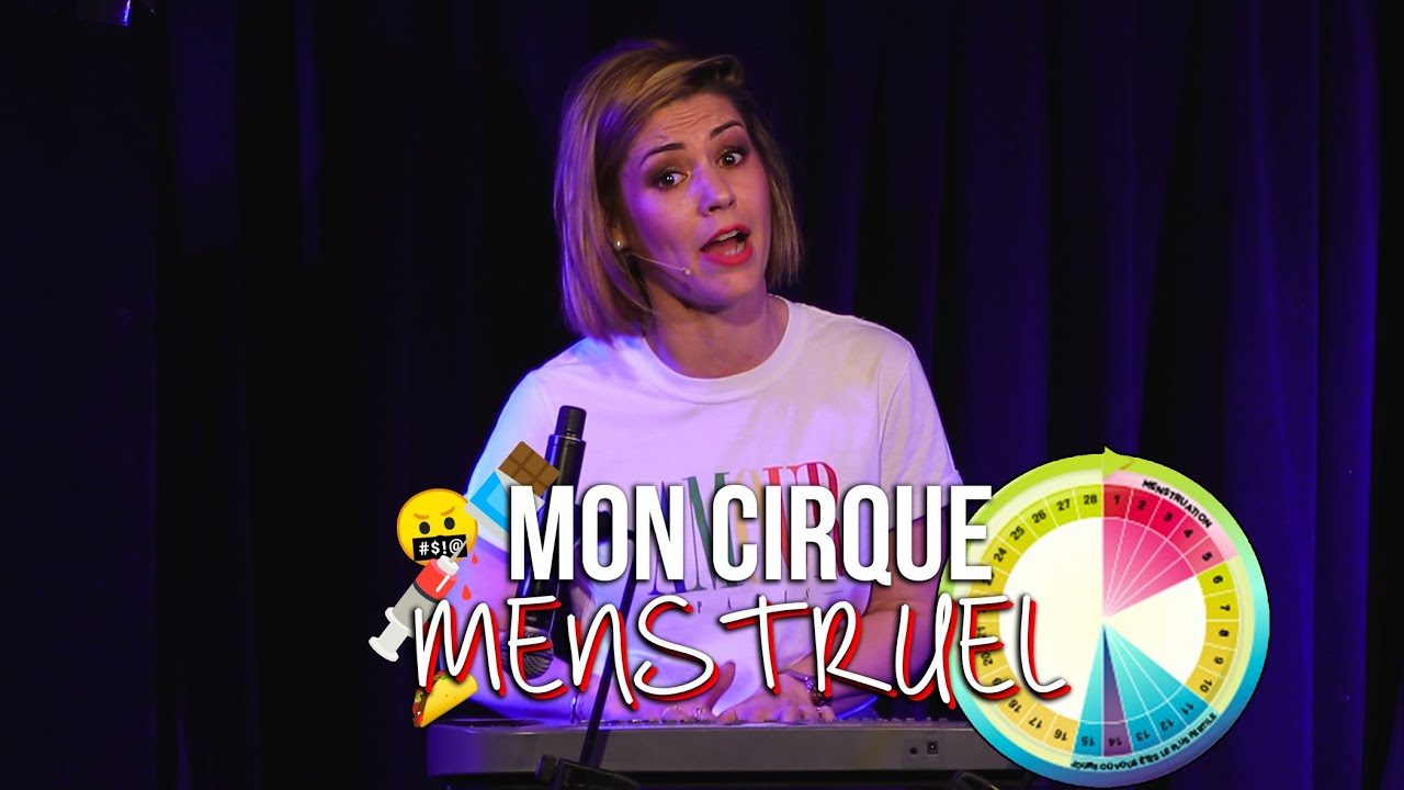 L’humoriste qui transforme son expérience menstruelle en spectacle de stand-up