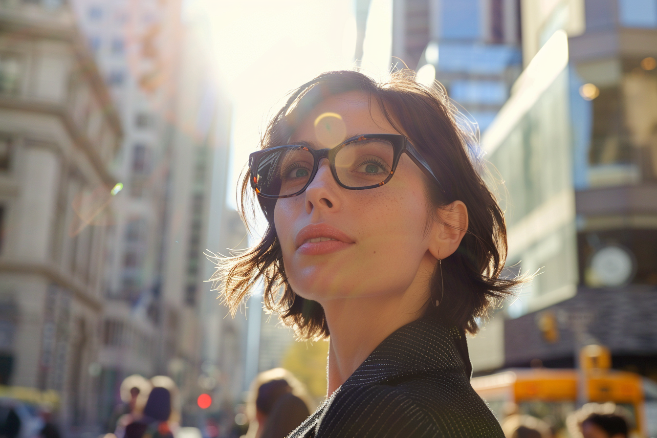 Changez de regard avec des lunettes carrées tendance !