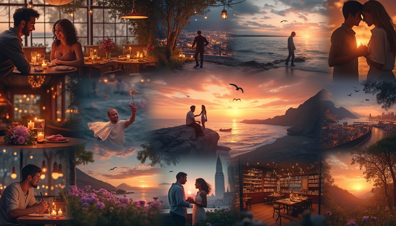 découvrez les 35 lieux de rendez-vous qui révèlent les véritables sentiments d'un homme pour vous. des ambiances romantiques aux atmosphères uniques, explorez comment chaque endroit peut exprimer ses émotions et ses intentions. améliorez vos rencontres grâce à cette guide incontournable !