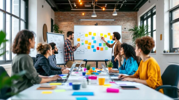 découvrez les principes essentiels de la gestion de projet agile et apprenez à optimiser vos processus de travail, à favoriser la collaboration et à livrer des projets de manière efficace. transformez votre approche projet avec des méthodologies agiles adaptées aux évolutions de votre équipe.