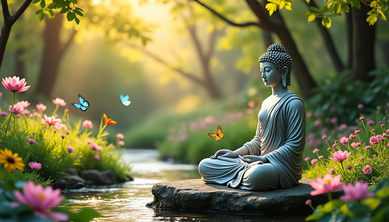 Le bonheur déchiffré : découvrez la véritable légende de Bouddha qui pourrait vous étonner