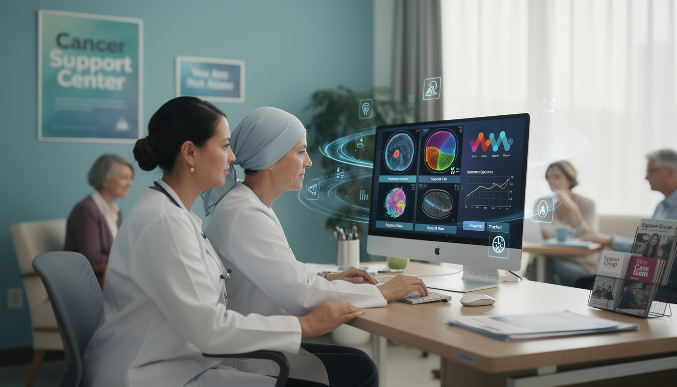 working with cancer utilise un coach intelligent alimenté par l'ia pour offrir un accompagnement personnalisé et améliorer le quotidien des patients atteints de cancer.