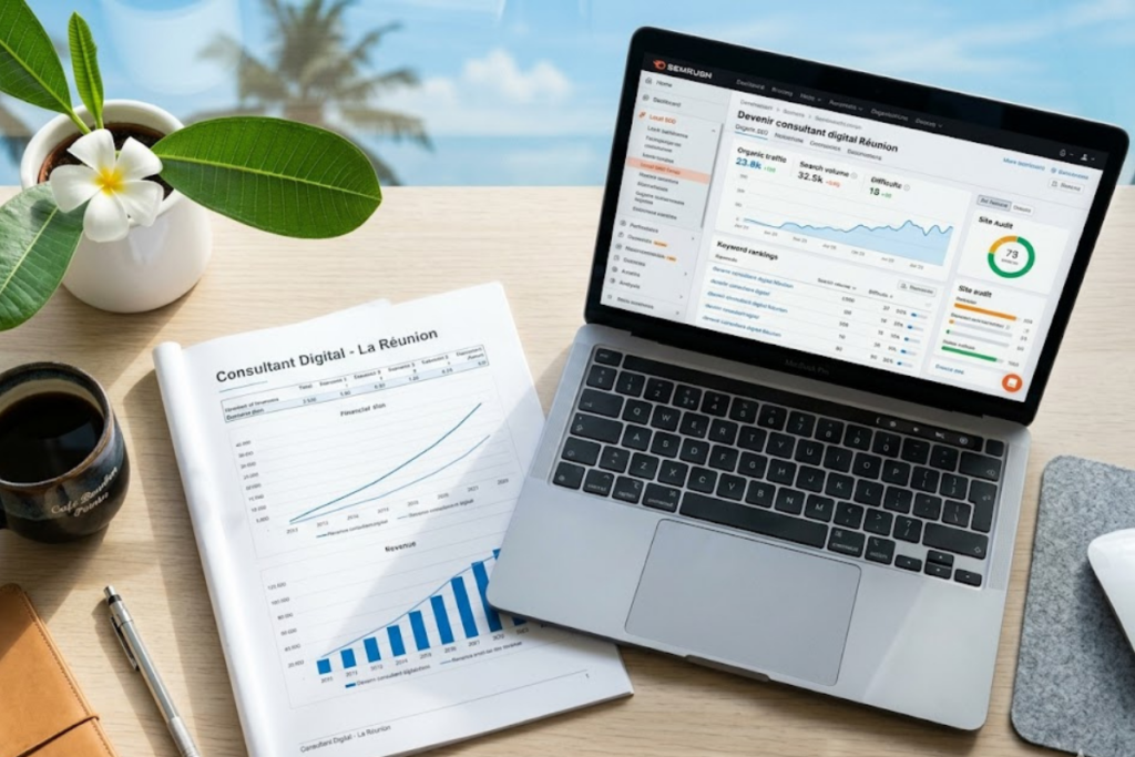 Création d'un plan d'affaires solide pour devenir un consultant digital à La Réunion