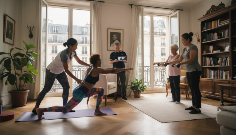 La coaching sportif à domicile devient tendance à Paris