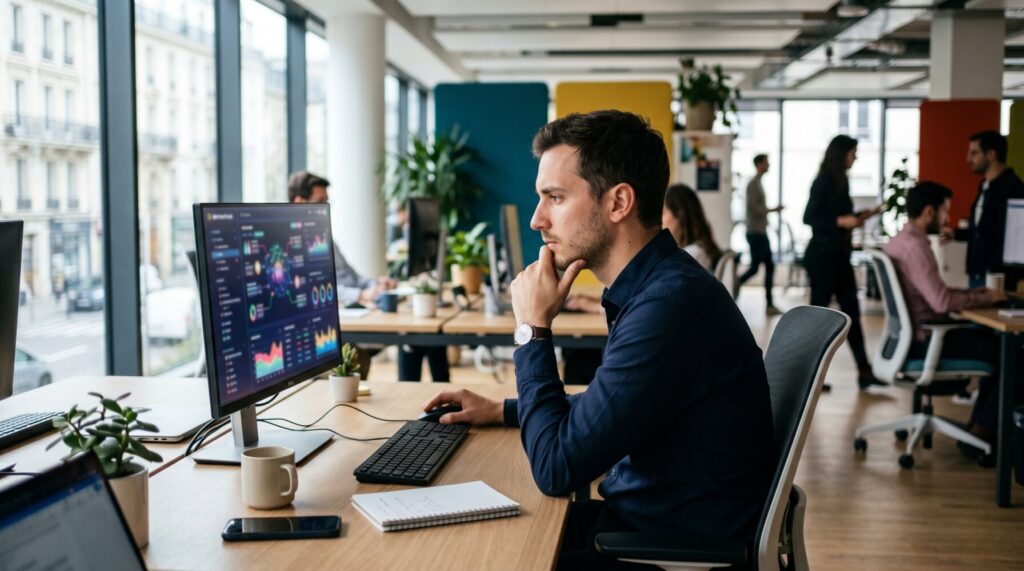 IA au travail : la productivité monte, l'estime de soi baisse