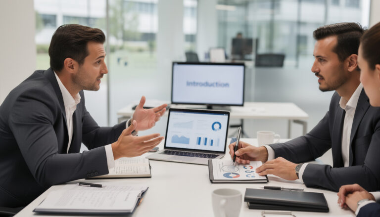 Pitch professionnel : convaincre un client en quelques minutes