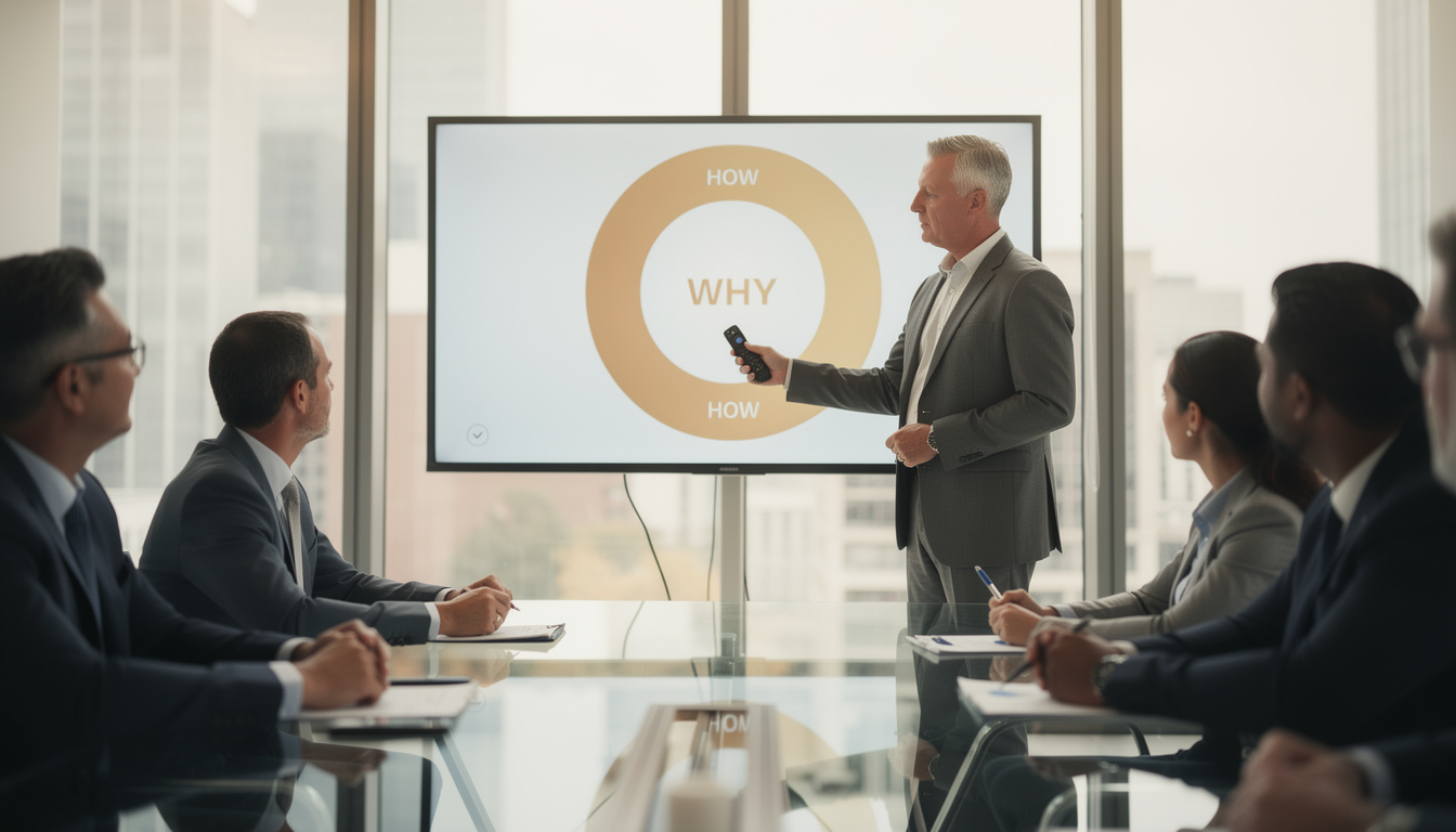 découvrez la méthode simon sinek du cercle d'or pour transformer votre entreprise en clarifiant son pourquoi, comment et quoi afin de stimuler l'engagement et la réussite.