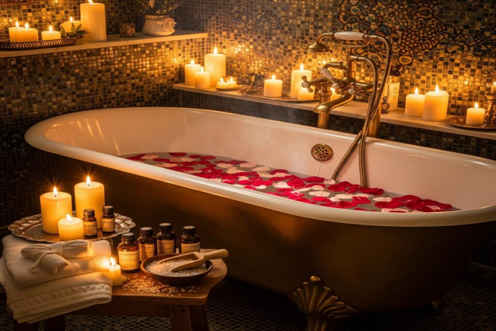 Bien préparer le bain sensuel pour que ce soit efficace