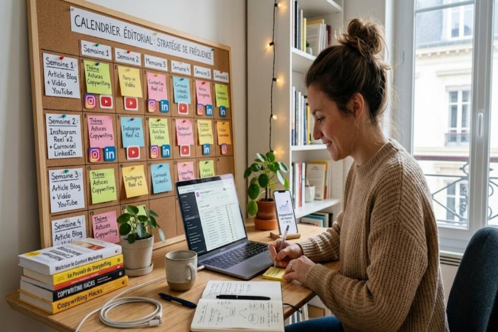 Création d'un calendrier éditorial efficace
