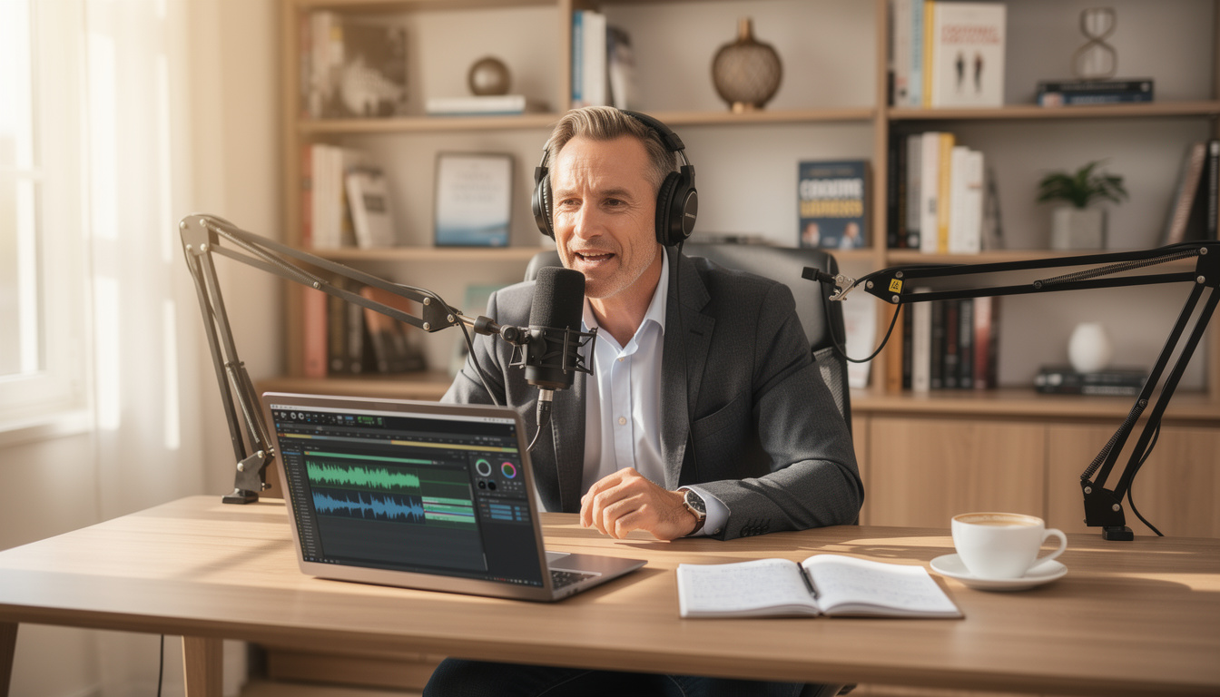 découvrez comment créer votre podcast pour valoriser et démontrer votre expertise en coaching exécutif, attirer votre audience cible et renforcer votre crédibilité professionnelle.