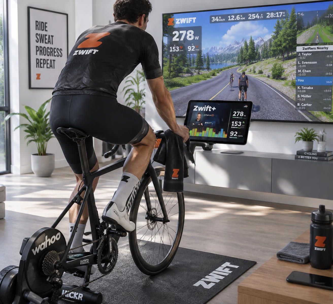 zwift enrichit son offre avec un coaching premium pour accompagner les cyclistes, structurer leurs entraînements et les aider à progresser.